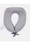 Grey Memory Foam Neck Pillow - 4