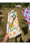 Tropical Patterned Curtain (150X70Cm) - 3