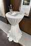 Dertsiz Tied Bistro Tablecloth - Wedding Event Organization Hotel Restaurant Cocktail Table Cover - 5