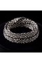 Black and White Zigzag Patterned Flat Shoelaces Compatible with Sports Sneakers - 3