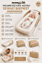 Luxury Premium Portable Bag Babynest Baby Bed with Flat Head Pillow. - Mother's Side Bed 85X45 cm - 6
