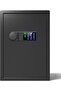 Touch Screen Safe Box with Silent Mode, Backlit Keypad, LED Light, Anti-Rust & Anti-Theft, Home/Office, 33×50×35 cm, Black - 7