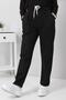 Elastic Waist Boyfriend Jeans Black 5998