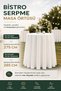 Dertsiz Serpme Bistro Tablecloth |   Wedding, Event, Organization, Cocktail Tablecloth - 3