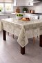 Wicker Textured Pvc Tablecloth – Waterproof, Stain-Resistant, Wipeable, Stylish Table Protector with Wicker Pattern