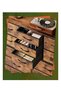 Deal 15-drawer large size Fabric model For inside Home Bed Room Storage Cabinet Brown Color 100cm - 7