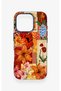 iPhone 16 Pro Compatible Orange Lily Patterned Silicone Case - 2