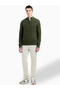 Men Cross Knit Half Zip Jumper - 3