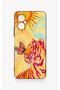 Omix X3 Compatible Tiger of the Sun Patterned Silicone Case - 2