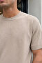 Men's crew neck self-patterned knitwear t-shirt - 4
