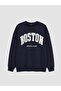 Embroidered Oversize Women's Sweatshirt (W6)