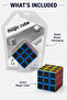 Bright Colours Magic Cube 3x3x3 Puzzle – Classic Brain Teaser & Twist Cube, Portable Puzzle Toy for Focus, Problem Solving & Fun, Ages 6+ - 6