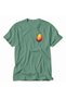 Mango Illustration Print T-Shirt - Green - 5