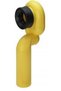 Sifon vertical pentru pisoar, plastic / alb - 2