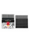 12-Piece Pigment Liner Technical Drawing Pen Set – Sketching, Architectural Drawing, and Illustration Set, Waterproof Black Ink - 3