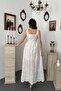 White Brodge Dress - 5