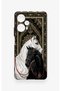 Poco F5 Compatible Noble Lover Horses Patterned Silicone Case - 2