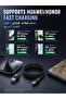 Magnetic Self-Winding USB-A to USB-C Fast Charging Cable, 1.2M, Samsung Android - 6