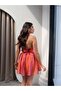 Halter Neck Side Tie Chiffon Dress - 5