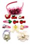 Twelve-Piece Children's Buckle Crown and Keychain Set - 2