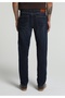 Slim Fit Men's Dark Indigo Denim Jean Trousers - 2