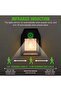 Solar Interaction Wall Lamp with Motion Sensor, Outdoor Waterproof LED Light - 4
