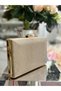 Women's Sparkling Short Thick Heeled Evening Dress Stiletto and Bag Set - 2