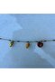 Steel Anklet with Fruit Charms - 3