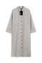 Striped Long Tunic Black