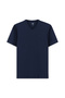 V-Neck Slim Fit Slim Fit Single Jersey Cotton Basic T-Shirt