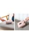 Portable Carpet Cleaner Plastic Handheld Cleaning Brush-3-Roller Carpet Cleaning Brush Color random - 6