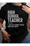 تي شيرت أسود برسومات مطبوعة من High Teacher Back To School