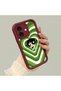 iPhone 16 Plus Compatible Case Camera Protector Cartoon Pattern Maroon Lover Couple Silicone Phone Case - 3