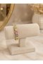Gold-Plated Flexible Women's Bracelet with Colorful Star Detail – Elegant and Stylish Design