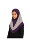 Modest Islamic Abaya with Layered Hijab Design for Kids – Elegant Muslim Modest Wear - 2