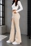 Gabriela Women's Beige Ecru Lycra High Waist Denim Trousers Trend Jean - 5