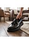 Men's Matte Leather Laceless Tasseled Classic Shoes Suitable for Poly Sole Suits and Suit Bottoms - 2