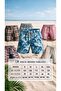 Ebru Pattern Mesh Swimsuit Regular Fit Men's Swim Shorts - 4