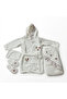 Baby Bathrobe Set Towel Slippers Bathrobe - 3