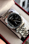 Men's wristwatch steel band 2 years warranty waterproof boxed - 3