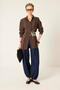 Striped Patterned Viscose Shirt