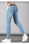Men's Straight Cut Stretch Fabric Men's Jeans Men's Stretch Fabric Jeans
