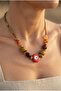 Handmade Evil Eye Bead Detailed Special Design Necklace - 4