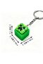 1PCS Cute Cheese-shaped Fidget Button Stress-relieving Toy, 3D Printed Pressable Decompression Toy, Portable Stress Relief Pendant Gift - 4