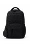 Dp Casual a Quality Black 5 External Zipper Compartments Water Repellent School Sports Travel Daily Lightweight Fabric Backpack 7-11 - 2
