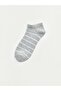 Alita City 3-Pack Women's Booties Socks with White Stripes and a Difference in Color - 4