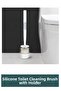 # Cleaningbrushandbroom Special Production Modern Wall Detergent Container Silicone Toilet Cleaning Brush - 2