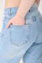 Modern Cut Light Blue High Waist Wide Leg Jeans - 5