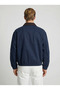 Men's Gabardine Jacket with Oversize Collar, Elastic Sleeves and Waist, Comfortable Fit, Easy to Match. - 4