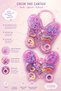 175 Pieces Children's Hair Clip Set with Bag Girls' Hair Accessory Set Rubber Hair Clip Set Colorful Mini Hair Clip Boxed Set - 2